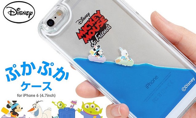 Disney x Hamee Pukapuka iPhone 6 透明漂浮手机壳系列